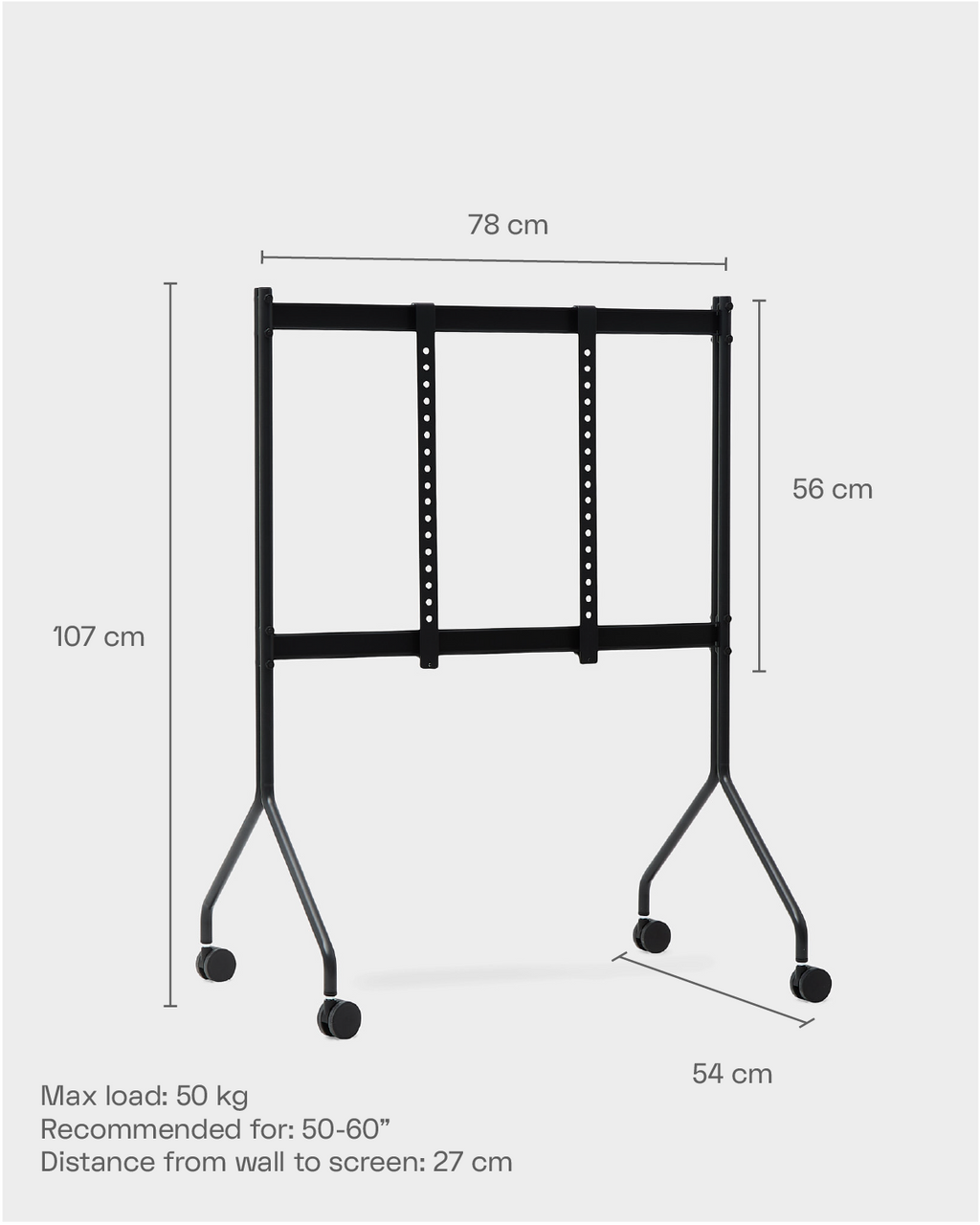 Pedestal Moon Rollin' Stands W/ Wheels 006 Ultra Marine