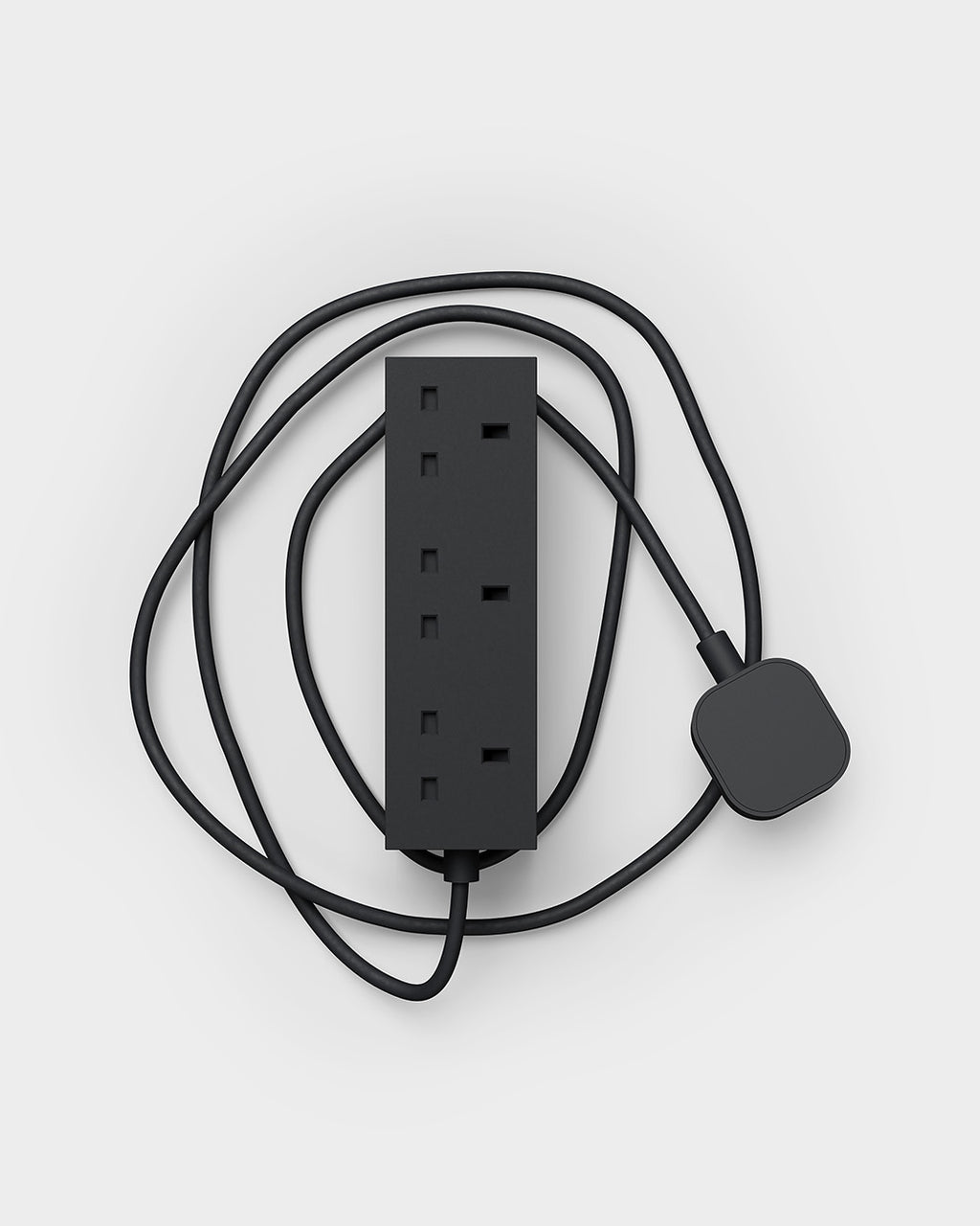 Pedestal Power Bar 5 metres UK Power Bar 001 Charcoal