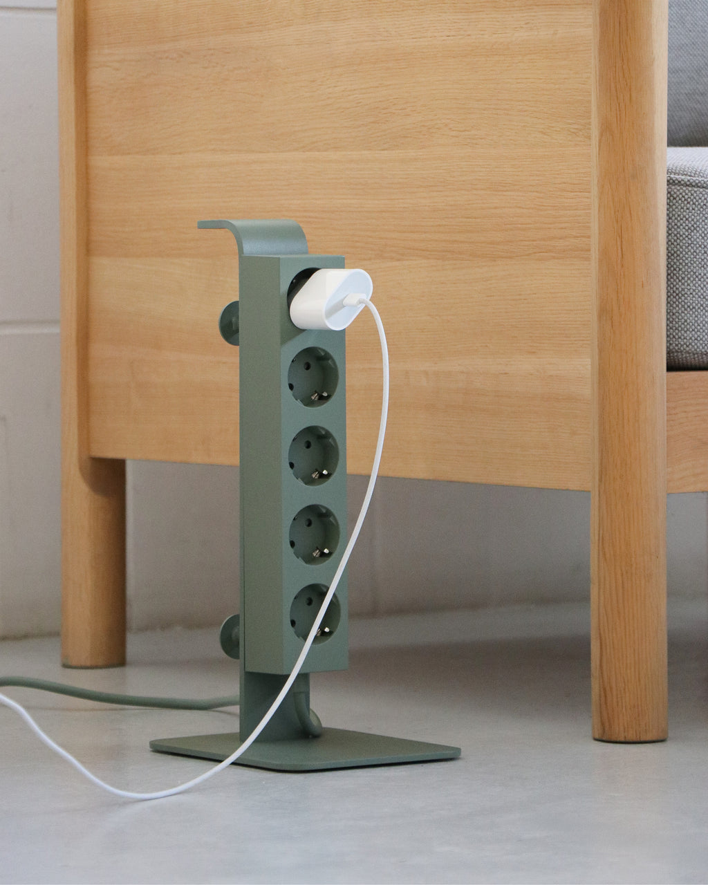 Pedestal Power Tower Power Accessories 019 Mossy Green