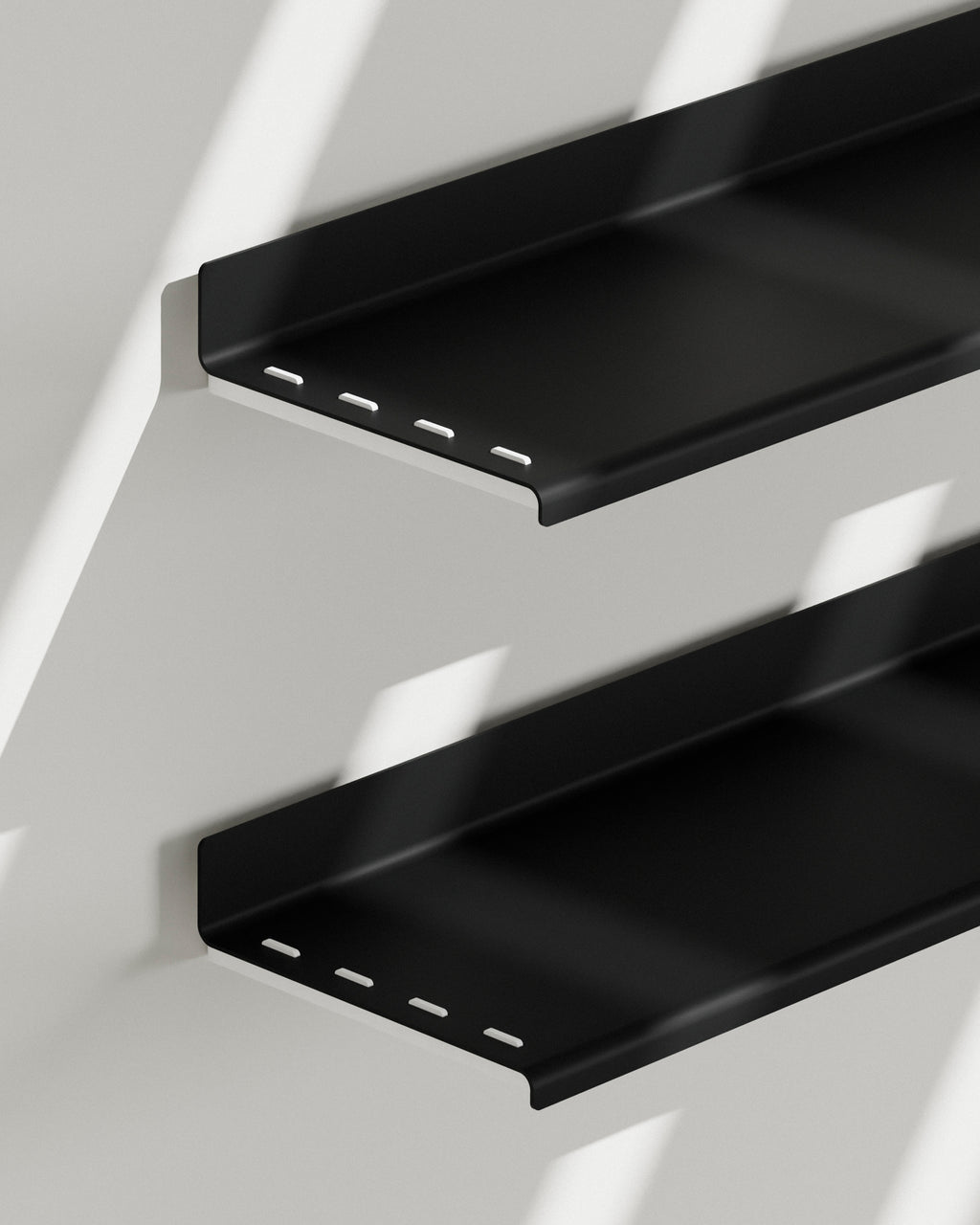 Pedestal Soundbar Shelf 100 Shelves 002-001 Snow Charcoal